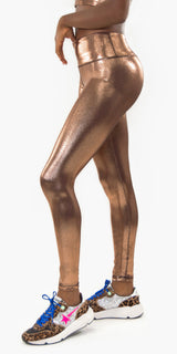 Metallic Bronze [Final Sale] - Legging