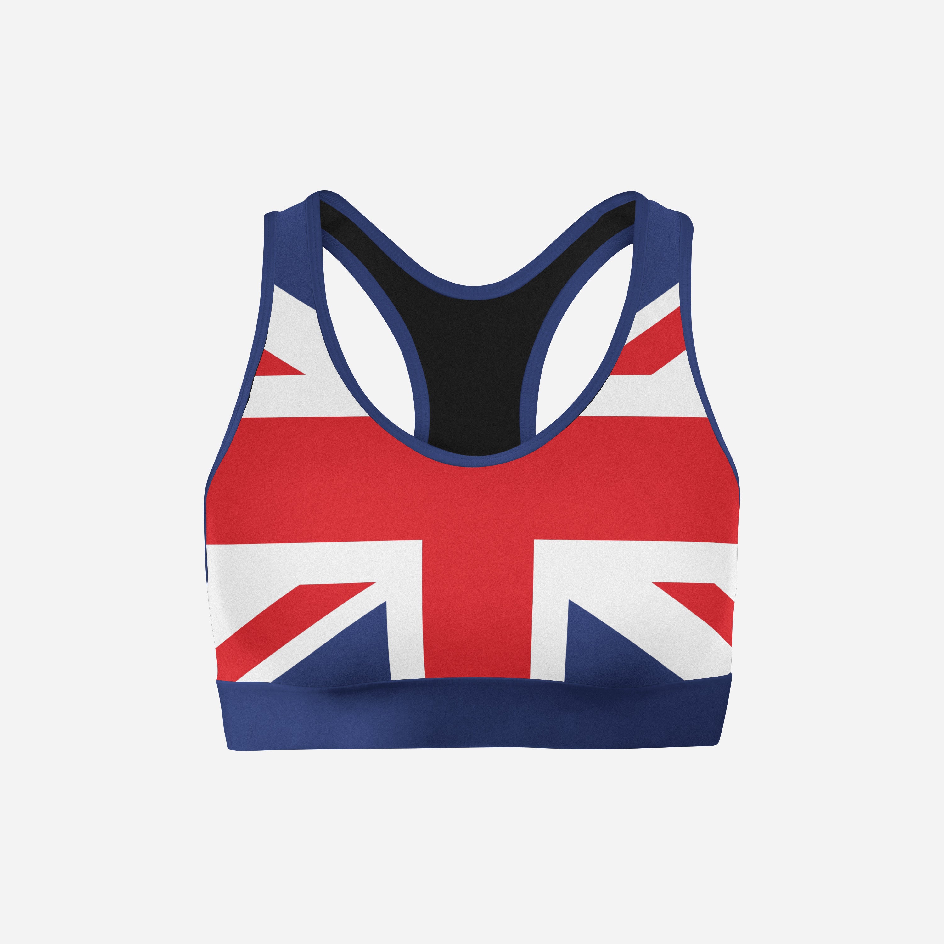Girl Power (UK Flag) - Sports Bra – Miami Fitwear