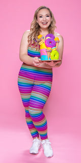 Candy Pop - Wildcard Compression Legging [Final Sale]