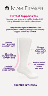 Chasing Rainbows - Women's Everyday Compression Socks (15-20mmHg) (Misprint) [Final Sale]