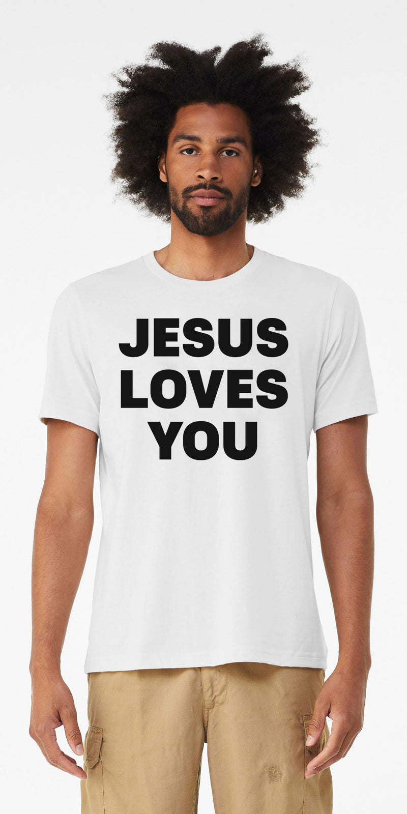 Jesus Loves You - White Shirt