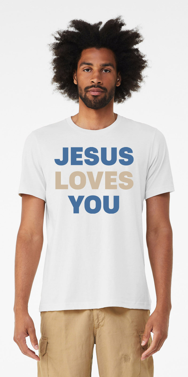 Jesus Loves You - White Shirt
