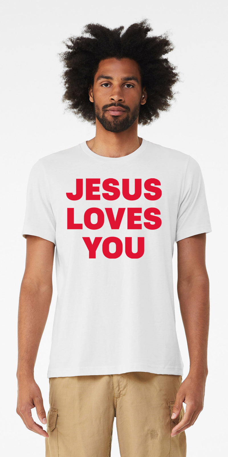 Jesus Loves You - White Shirt