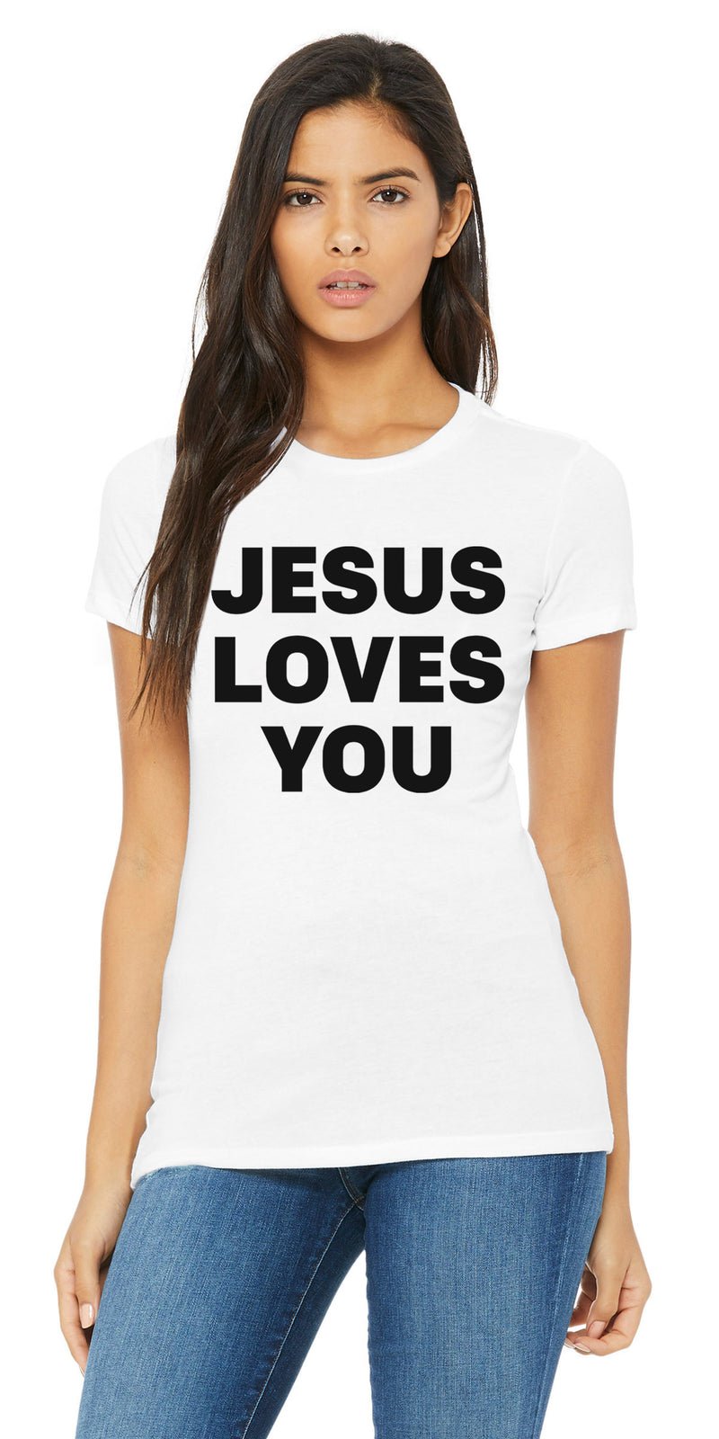 Jesus Loves You - White Shirt