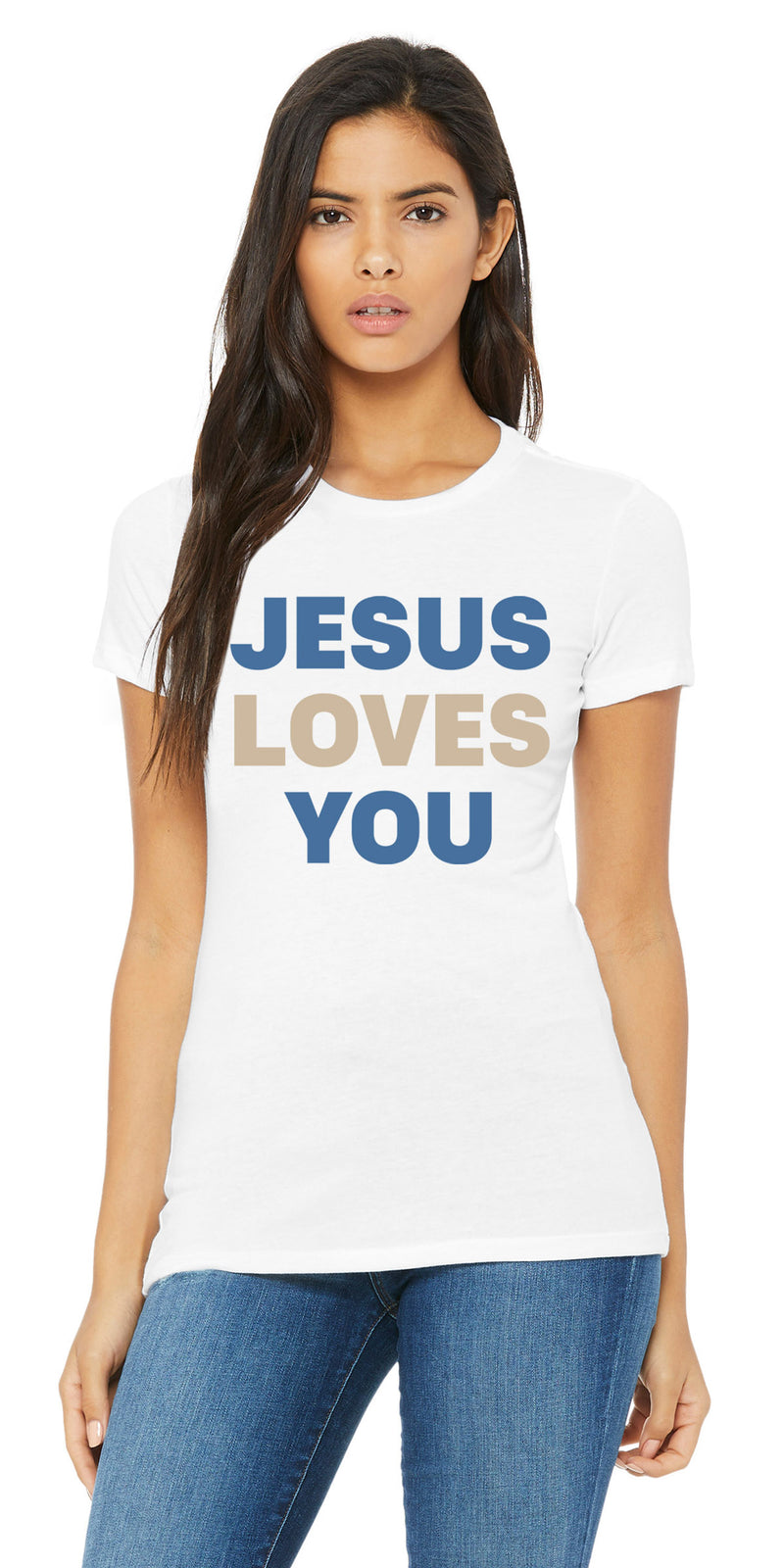 Jesus Loves You - White Shirt