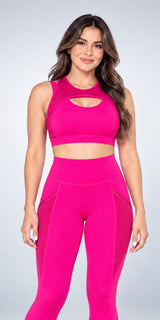 Hibiscus - Hybrid Sports Bra