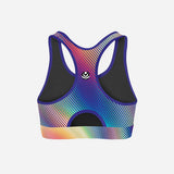 Rainbow Chrome - Classic Sports Bra