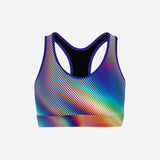 Rainbow Chrome - Classic Sports Bra