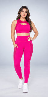 Hibiscus - Contour Pocket Legging [Final Sale]