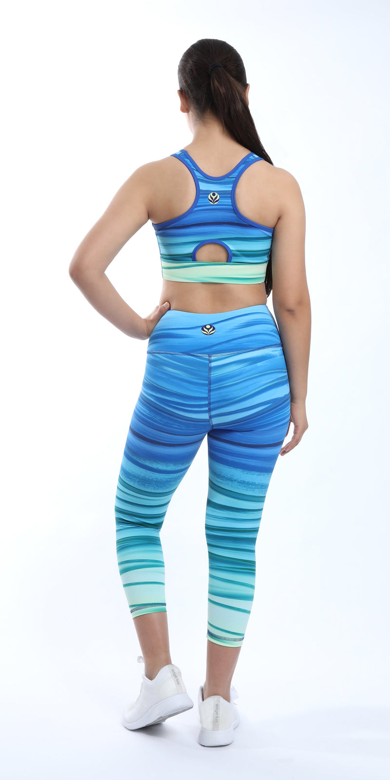 Sea Breeze - Wildcard Compression Legging [Final Sale]