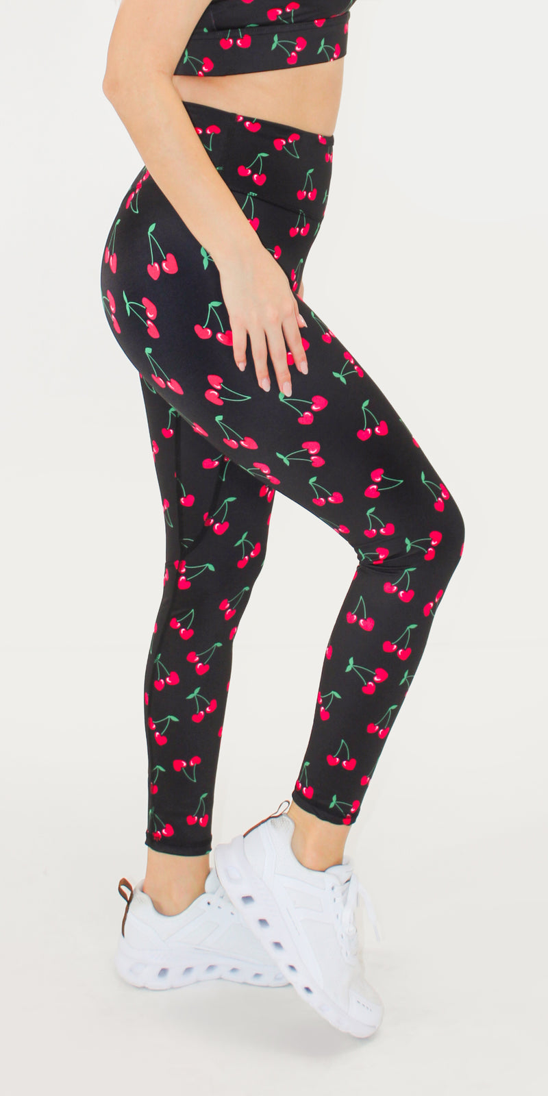 Black Cherry Sweetheart - Contour Legging