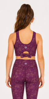 Burgundy Bloom - Kids Top