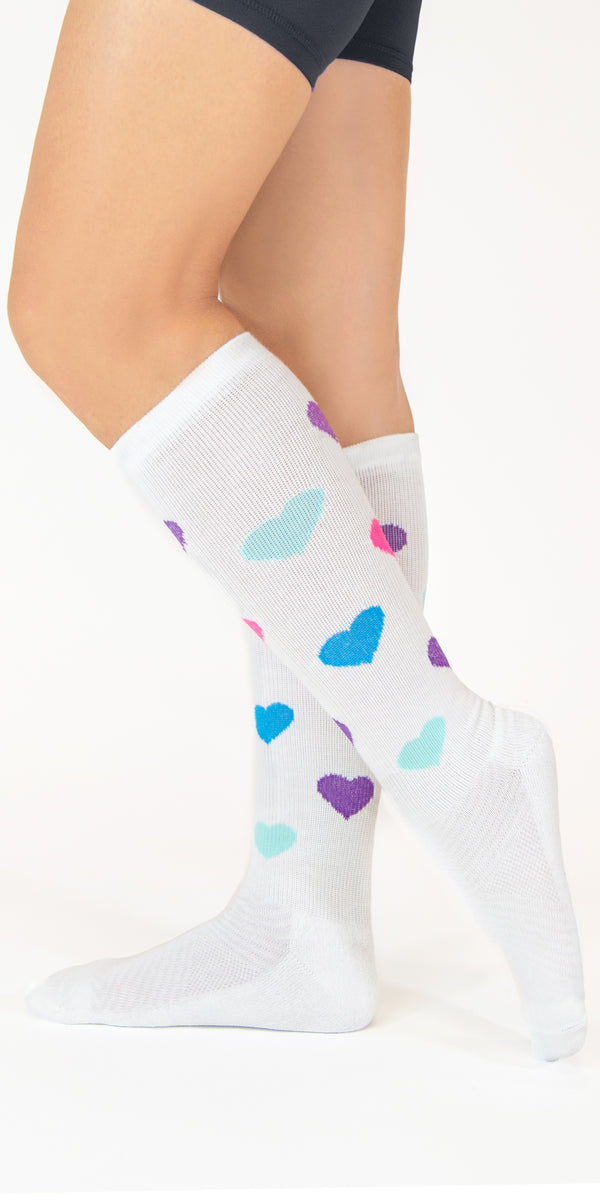 Chasing Rainbows - Women's Everyday Compression Socks (15-20mmHg) (Misprint) [Final Sale]