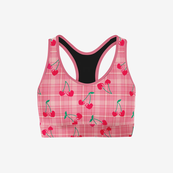 Cherry Sweetheart - Classic Sports Bra