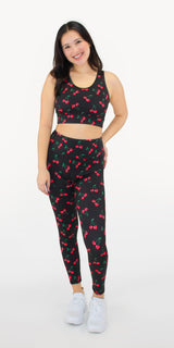 Black Cherry Sweetheart - Classic Legging [Final Sale]