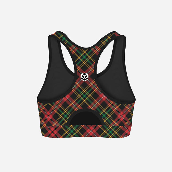 Cozy Plaid - Classic Sports Bra