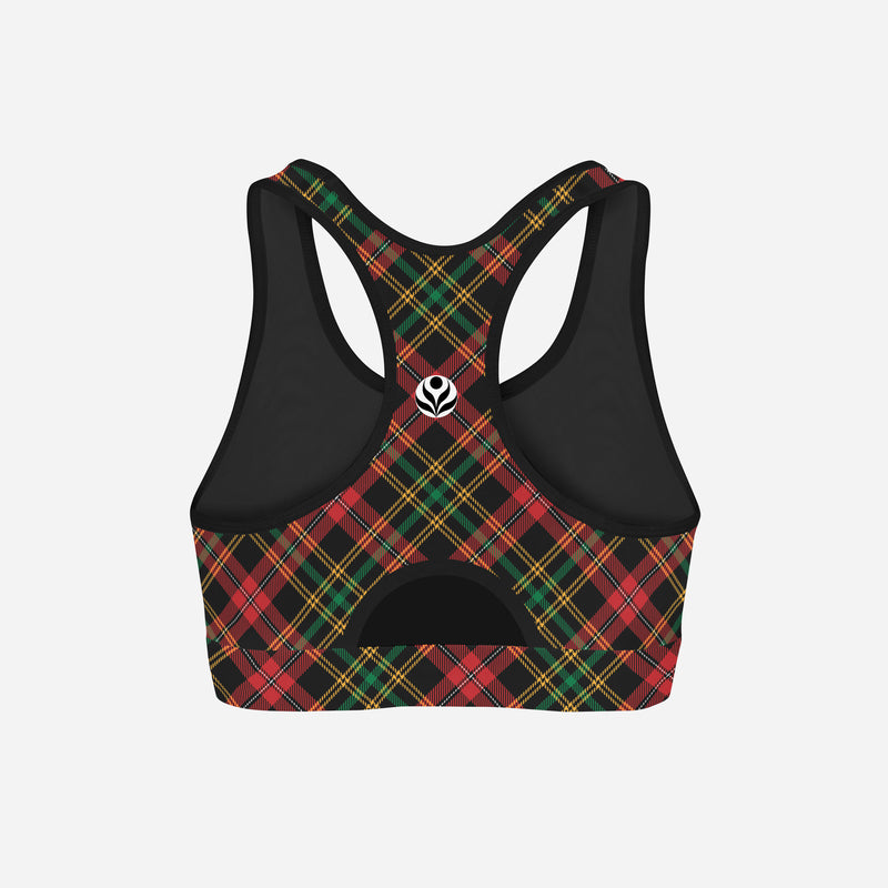 Cozy Plaid - Classic Sports Bra