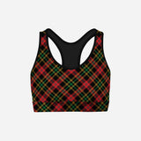 Cozy Plaid - Classic Sports Bra