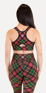 Cozy Plaid - Classic Sports Bra