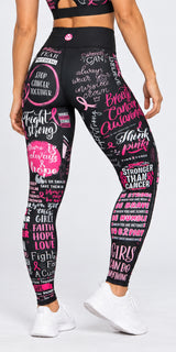 Fight Like a Girl! (Breast Cancer) - Classic Legging