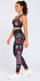 Fight Like a Girl! (Breast Cancer) - Classic Legging
