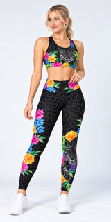 Velvet Bloom - Contour Legging