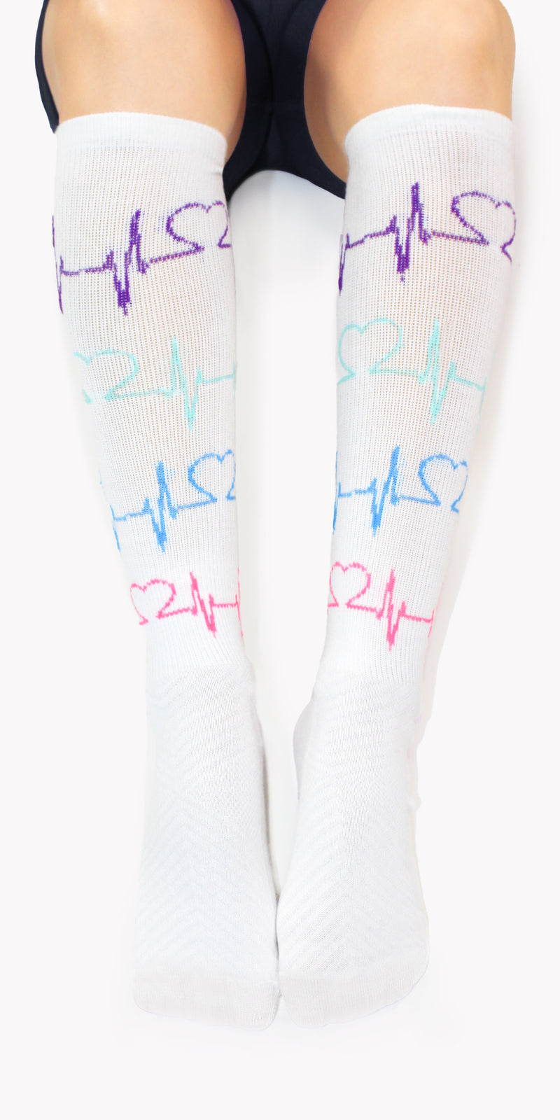 Happy Heartbeats - Women's Everyday Compression Socks (15-20mmHg)