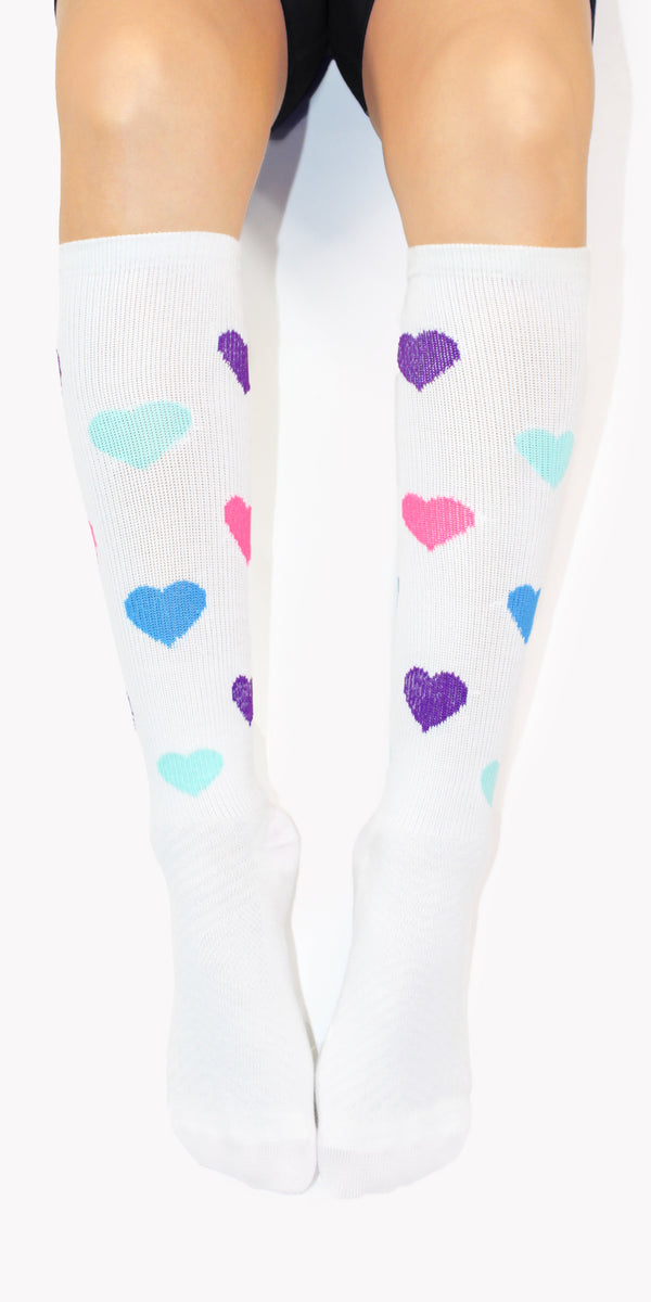 Chasing Rainbows - Women's Everyday Compression Socks (15-20mmHg)