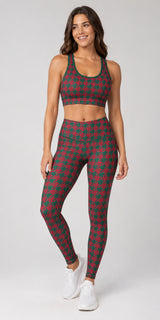 Holiday Houndstooth - Classic Legging