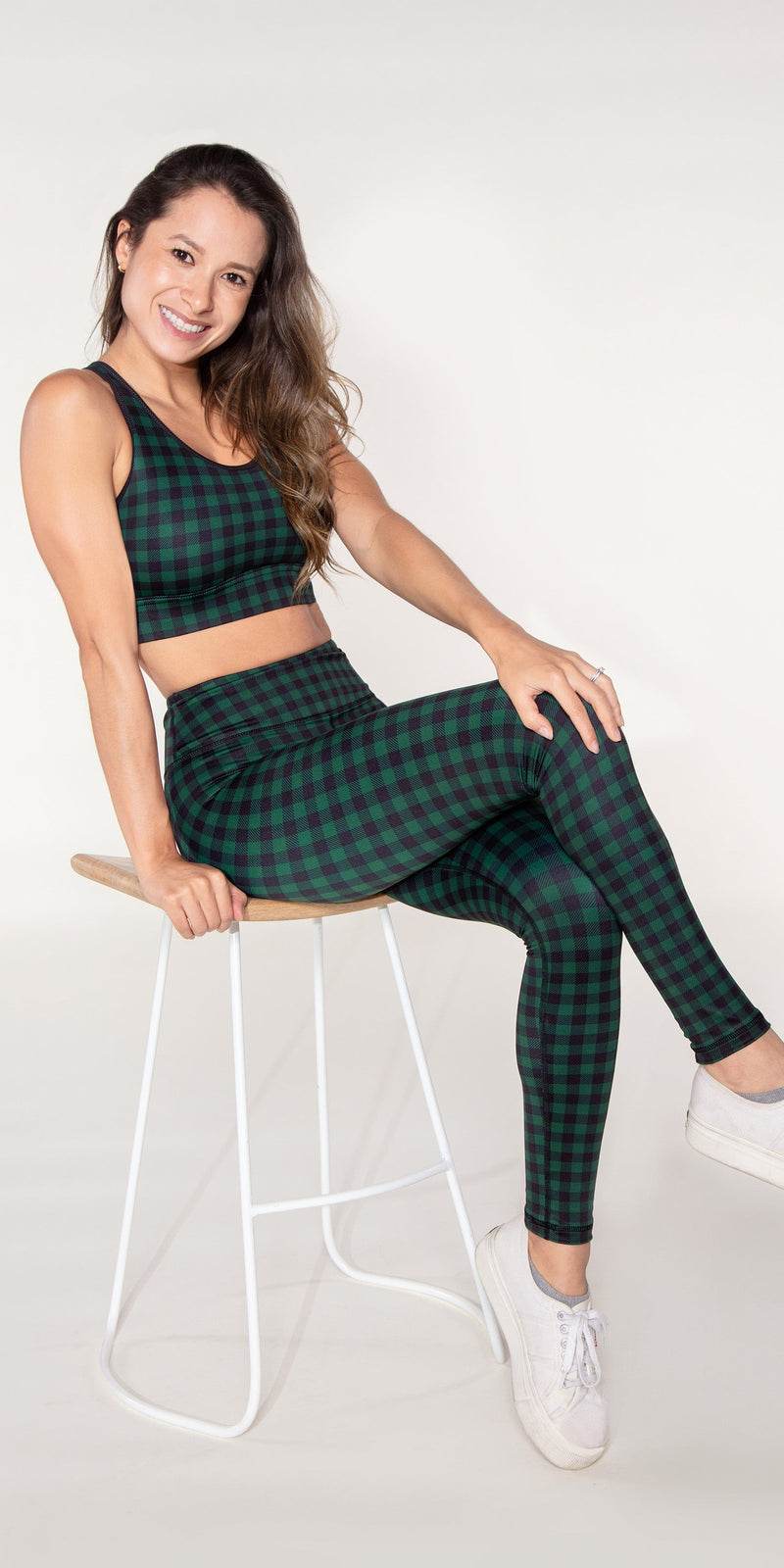 Forest Plaid - Legging [Final Sale]