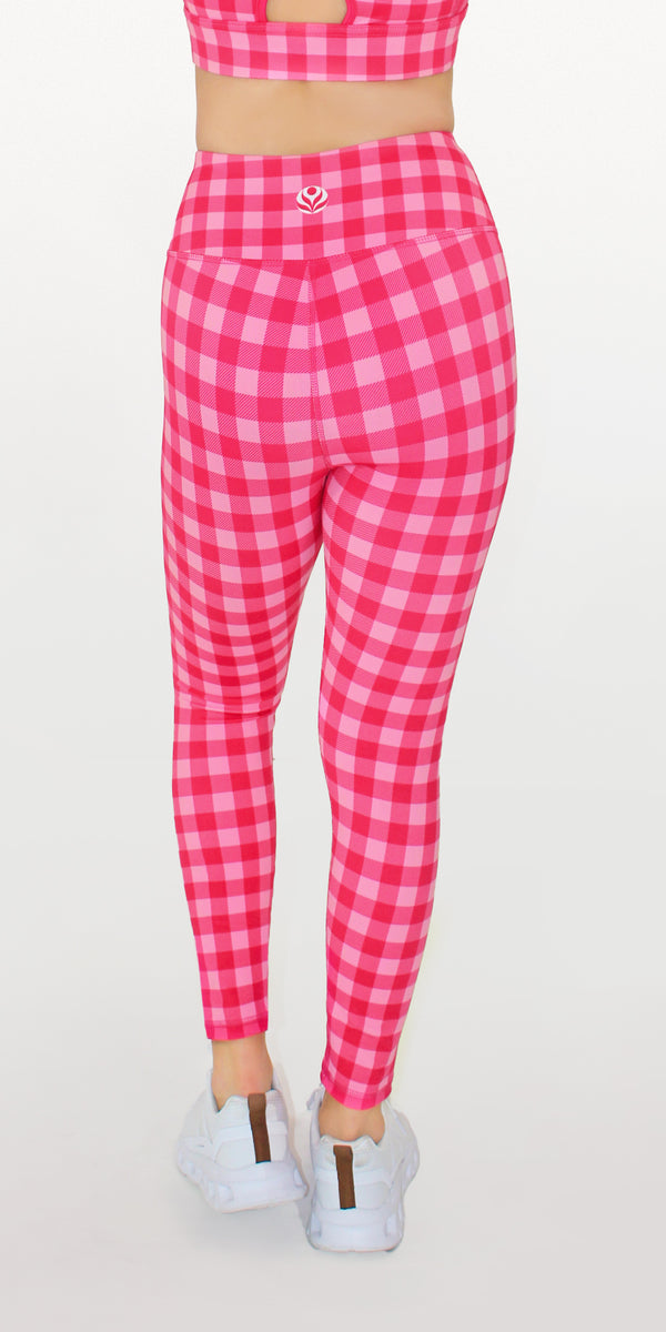 Sweet Pink Plaid - Classic Legging