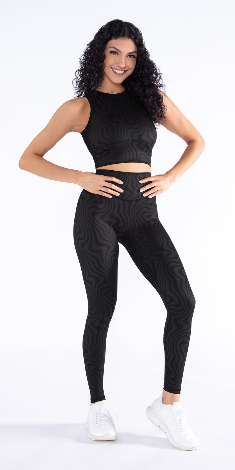 Licorice Swirl - Contour Legging [Final Sale]
