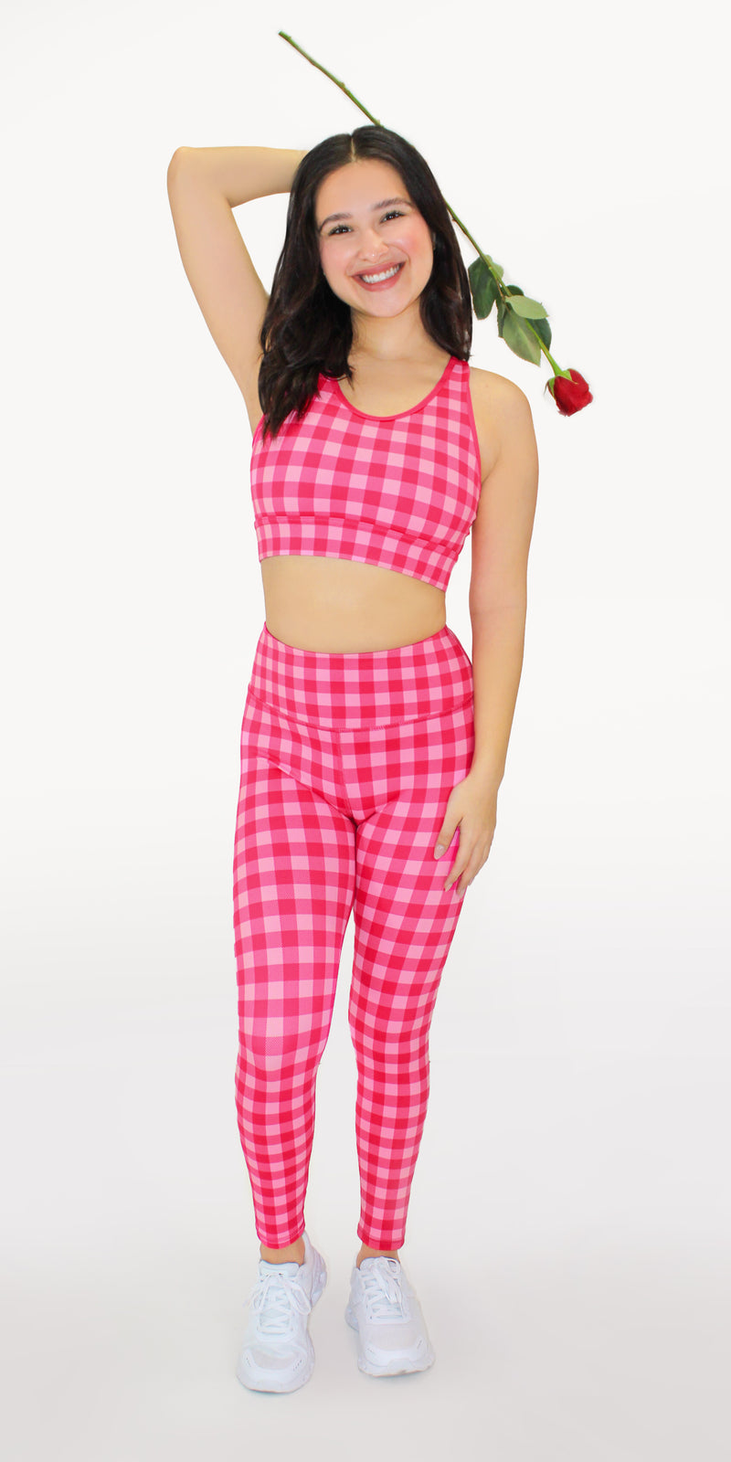 Sweet Pink Plaid - Classic Legging