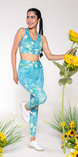 Almond Blossoms by Van Gogh - Legging [Final Sale]