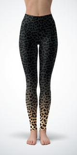 Léopard Nocturne - Contour Legging