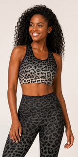 Léopard Nocturne - Classic Sports Bra