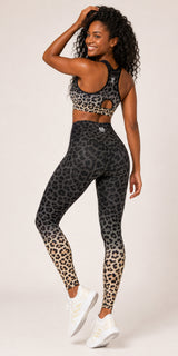 Léopard Nocturne - Contour Legging