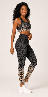 Léopard Nocturne - Contour Legging