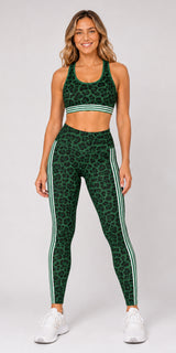 Viridian Streak - Contour Legging