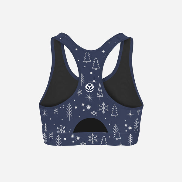 Midnight Frost - Classic Sports Bra