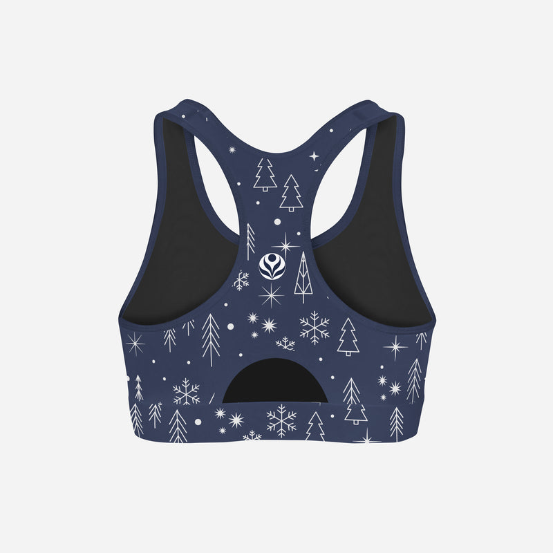 Midnight Frost - Classic Sports Bra