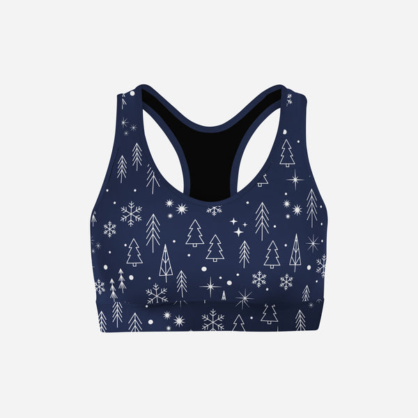 Midnight Frost - Classic Sports Bra