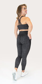 Night Leopard - Contour Pocket Legging
