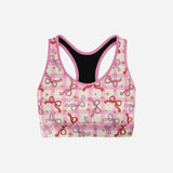 Pink Ribbon Twirl - Classic Sports Bra