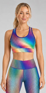Rainbow Chrome - Classic Sports Bra [Final Sale]
