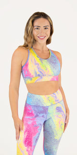 Rainbow Glaze - Classic Sports Bra