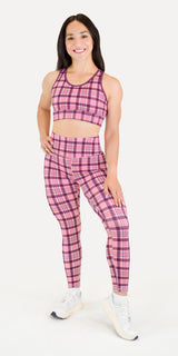 Rosewood Plaid - Classic Legging