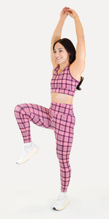 Rosewood Plaid - Classic Legging