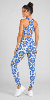 Seaside Mosaic - Contour Legging