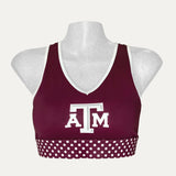 Texas A&M - Free Form Sports Bra